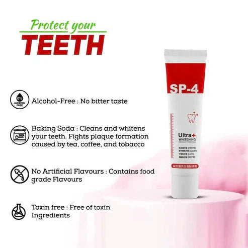 Sp-4 Breath Toothpaste Brightening & Stain Removing Toothpaste